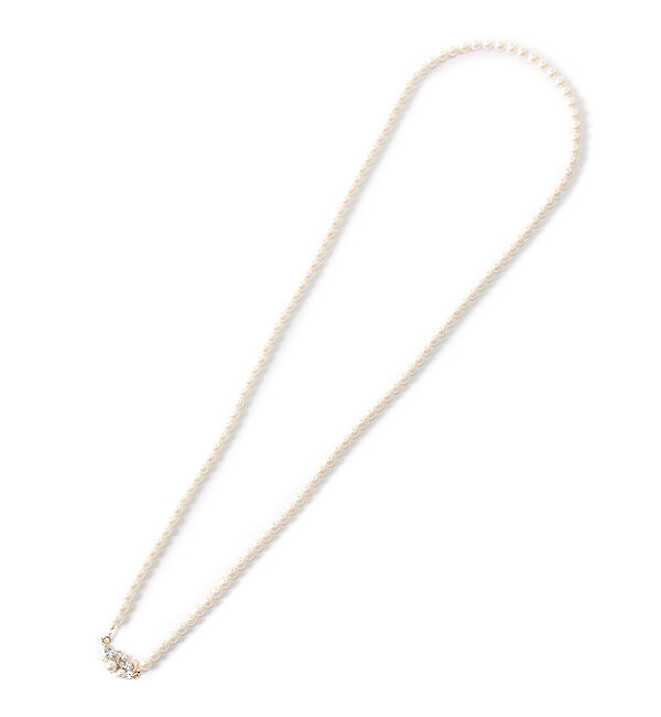 Phoebe「ブルーミングロングパールネックレス」|ネックレス|