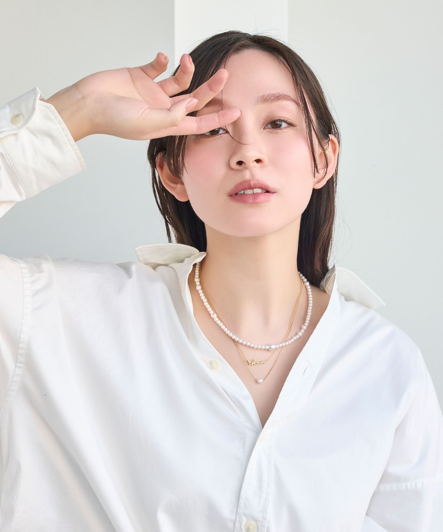 Phoebe「ラッキーレターネックレス(チャーム)」|ネックレス|