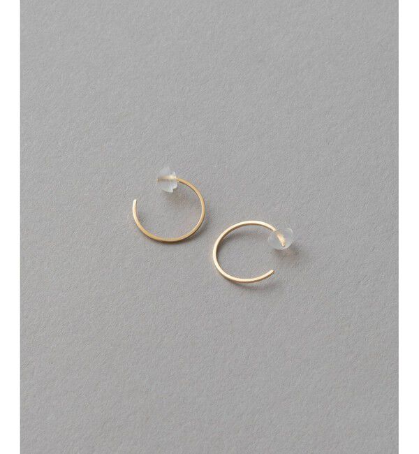 ete「[ONLINE Limited] K10YG フープピアス S」|ピアス|