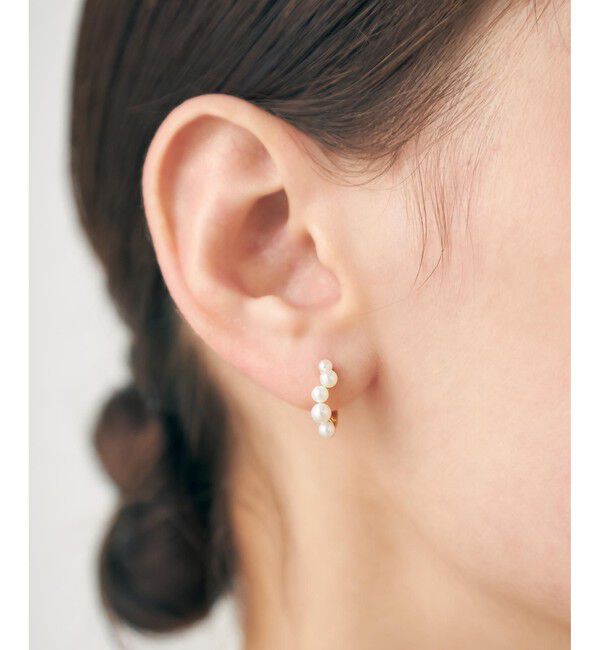 ete「パール ハグピアス」|ピアス|
