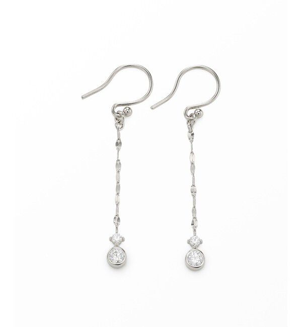 Jouete「ピアス ジルコニア」|ピアス|プラチナム