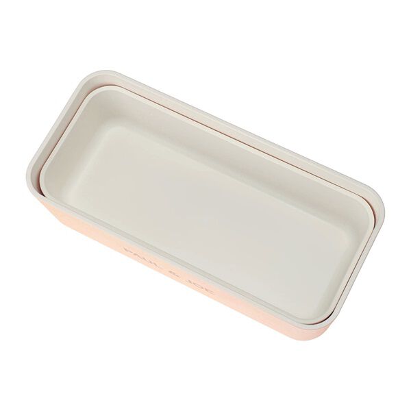 PAUL&JOE「ランチボックス・長方形・２段／ポール＆ジョー・ブレイクタイム」|食器・キッチングッズ|