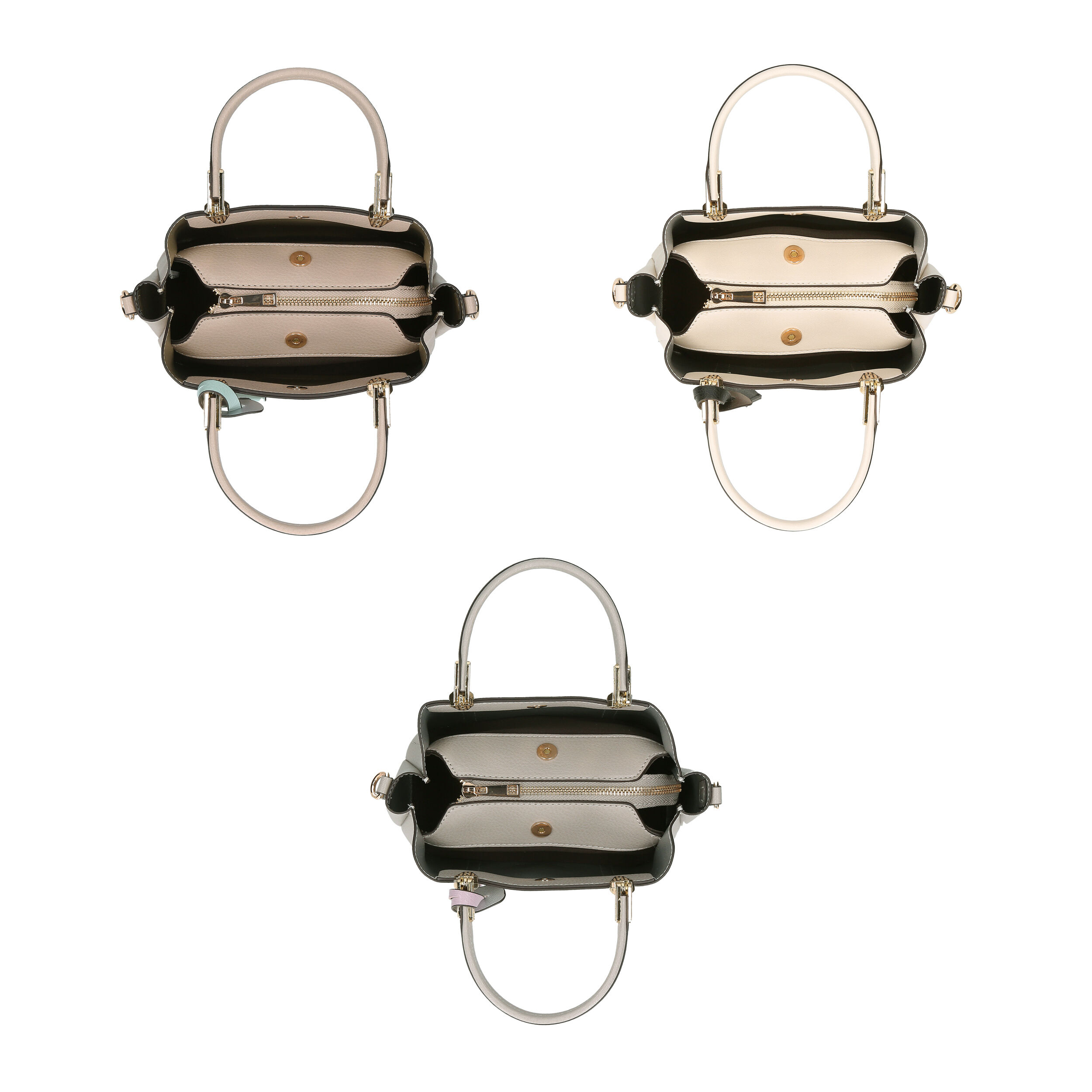  「３ポケットトート／Ｓ／ＥＳＭＥＲＡＬＤＯ　ｈａｐｐｉｎｅｓｓ」|ショルダー・メッセンジャー|