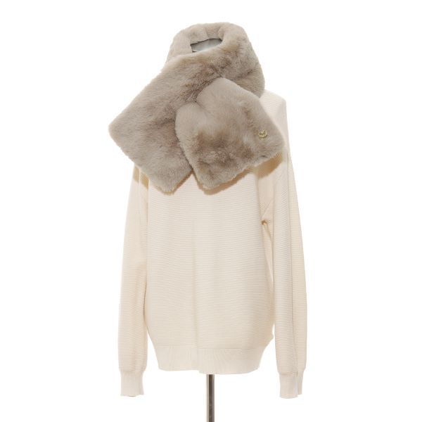 PAUL&JOE「ＰＪ／マフラー／フェイクファー差し込み」|マフラー|