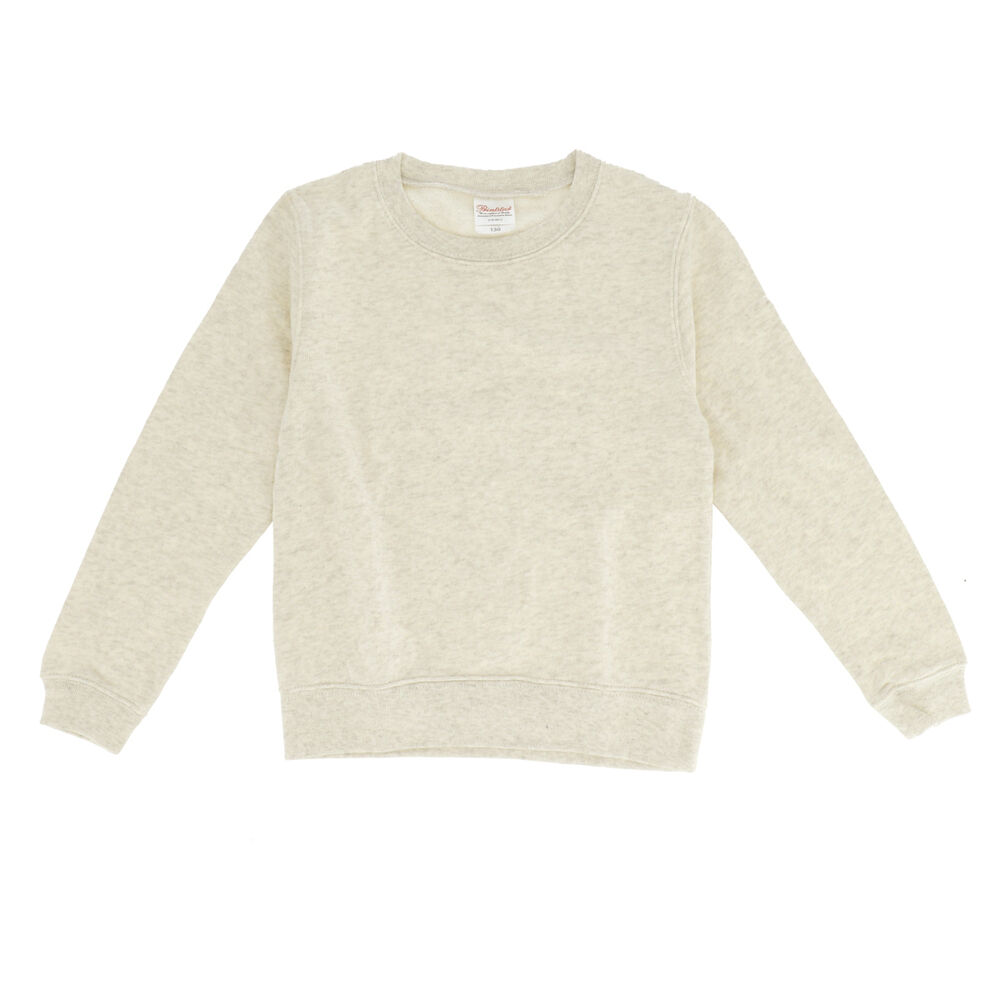 BACKYARD FAMILY「トレーナー キッズ 通販 ジュニア クルーネックライトトレーナー スウェット ルームウェア 100」|その他ベビーウェア|ベージュ1