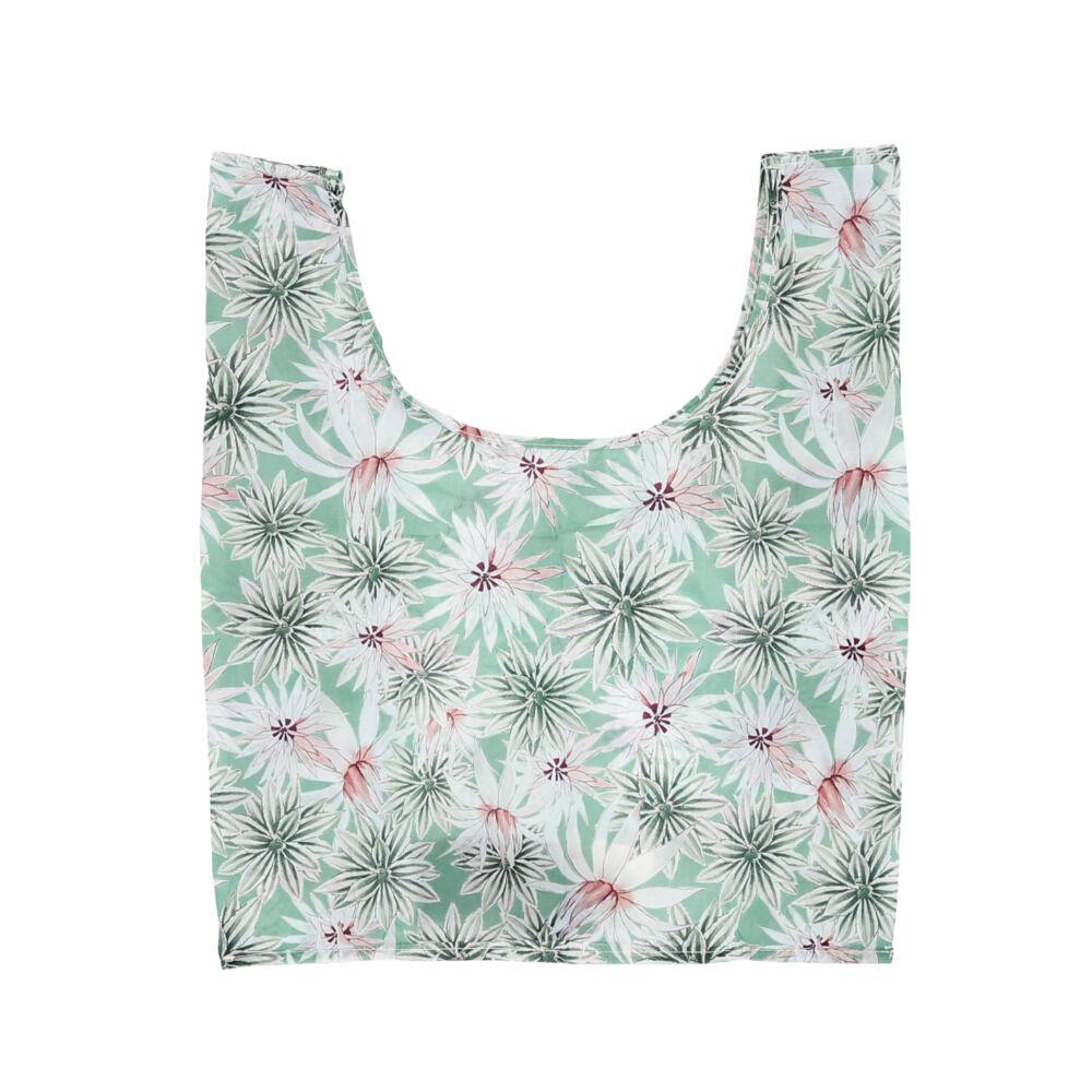 BACKYARD FAMILY「エコバッグ マチ広 弁当 通販 コンビニ レジ袋型 小さめ コンパクト 軽量 軽い 大容量」|エコバッグ|グリーン1