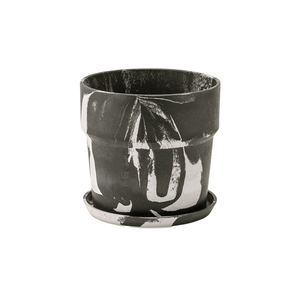 BACKYARD FAMILY「植木鉢 プラスチック おしゃれ 6号 通販 鉢カバー 6号鉢 プランター プランターカバー 植木」|その他|グレー1