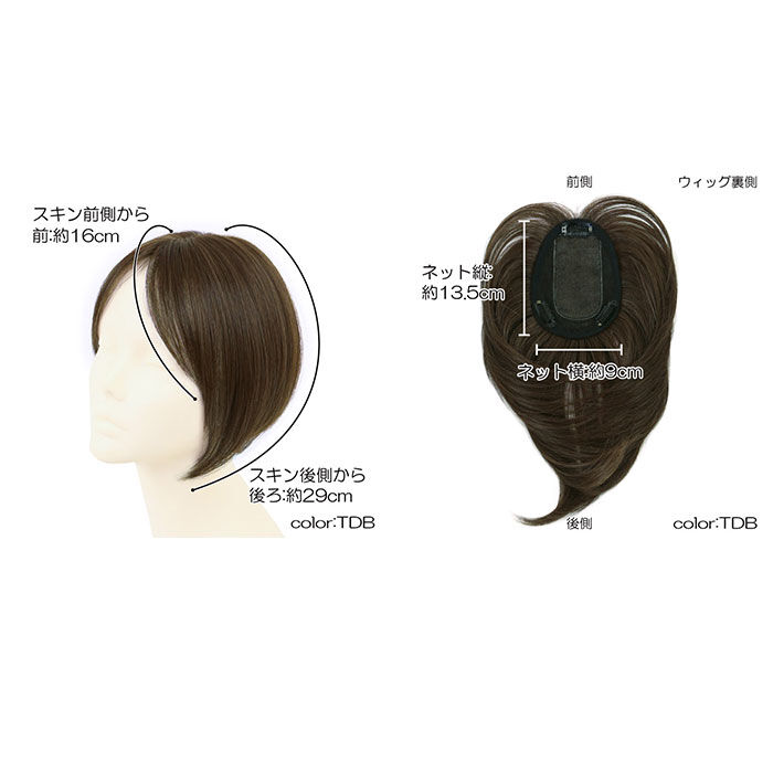 BACKYARD FAMILY「プリシラ ウィッグ つむじ 前髪 通販 グラムワンレンバングス つむじ付き 前髪ウィッグ」|ヘアスタイリング|