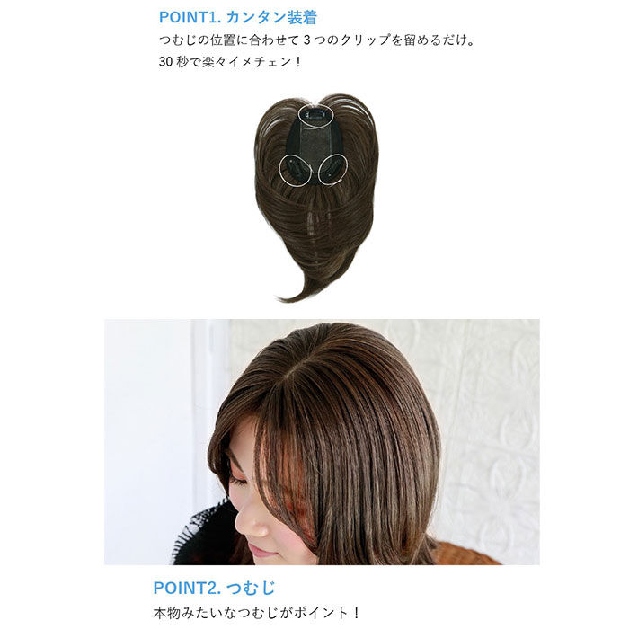 BACKYARD FAMILY「プリシラ ウィッグ つむじ 前髪 通販 グラムワンレンバングス つむじ付き 前髪ウィッグ」|ヘアスタイリング|