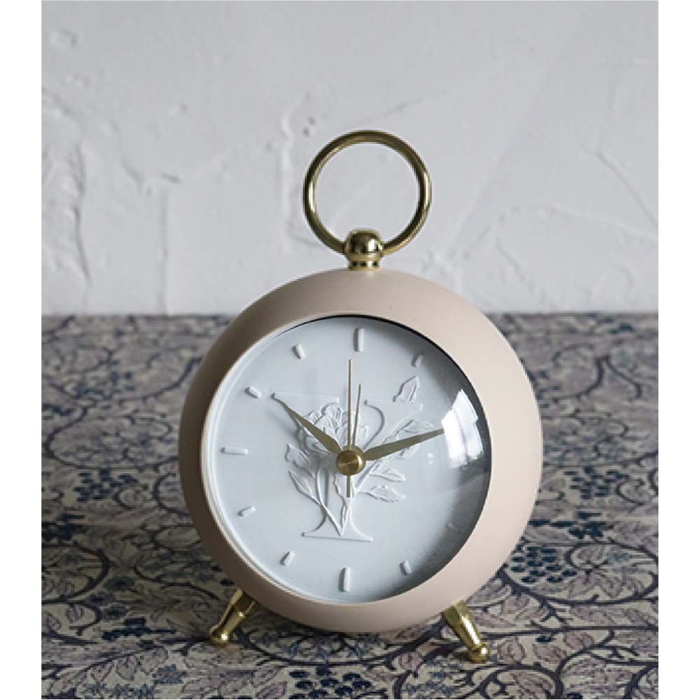 BACKYARD FAMILY「目覚まし時計 アナログ 通販 目覚まし 時計 めざまし時計 アラームクロック おしゃれ」|クロック・置時計|ベージュ2