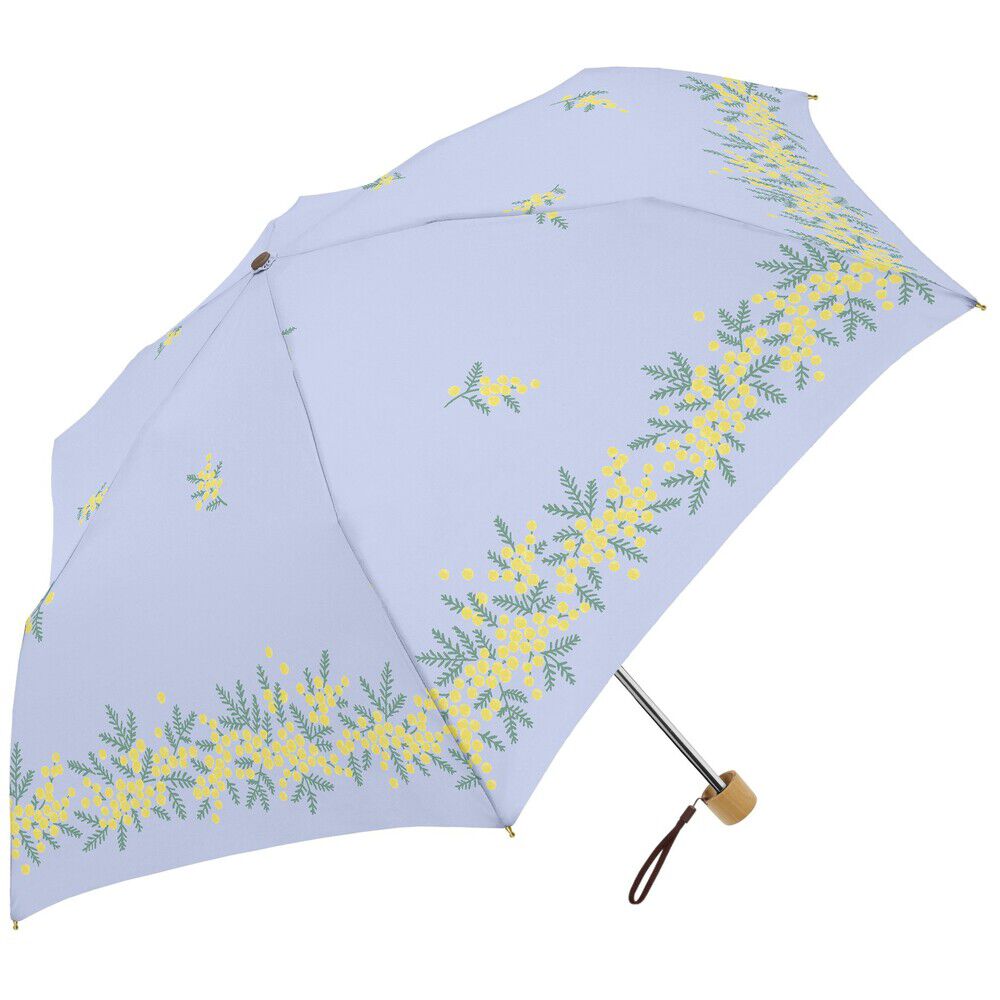 BACKYARD FAMILY「折りたたみ傘 レディース 通販 折り畳み傘 50cm 晴雨兼用 かさ カサ 雨傘 日傘 晴雨兼用傘」|傘|ブルー4