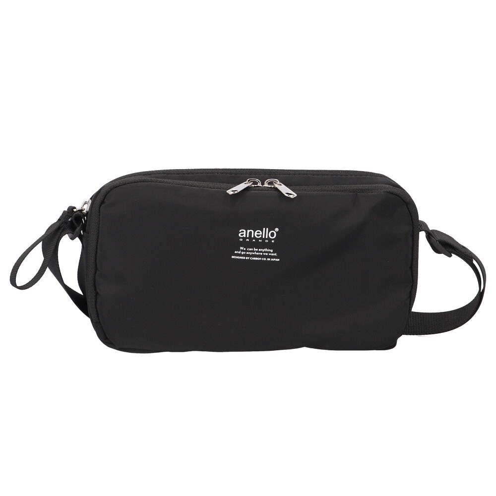 BACKYARD FAMILY「アネロ グランデ ショルダー バッグ 通販 anello GRANDE GTM0715」|ショルダー・メッセンジャー|ブラック1