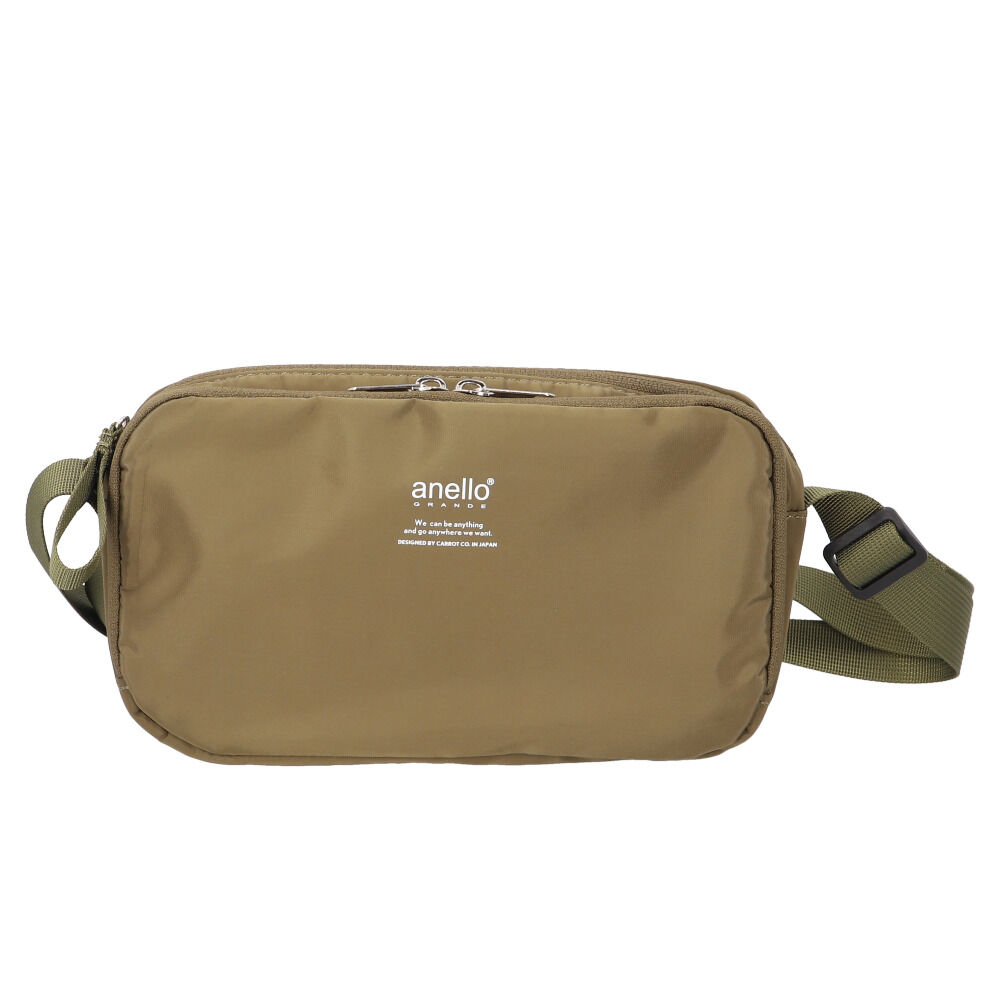 BACKYARD FAMILY「アネロ グランデ ショルダー バッグ 通販 anello GRANDE GTM0715」|ショルダー・メッセンジャー|グリーン1