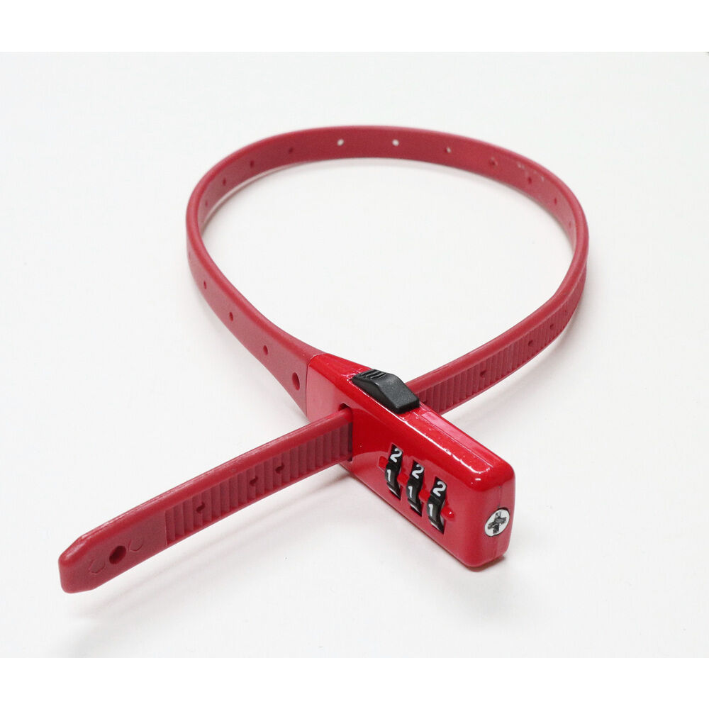 BACKYARD FAMILY「自転車 鍵 ダイヤル 通販 カギ ダイヤル式 ダイヤルロック 3桁 暗証番号変更 電動アシスト」|その他|レッド1