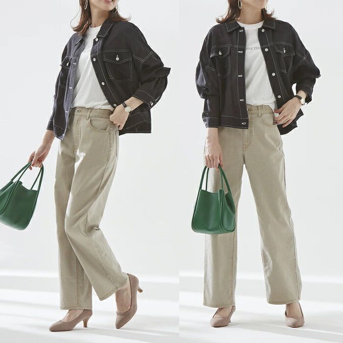 BACKYARD FAMILY「レディース デニム ワイドパンツ 通販 デニムパンツ ワイドデニム ストレッチパンツ ストレッチ」|その他|