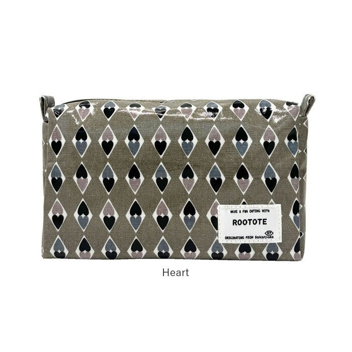 ROOTOTE「ルートート ラミネート ROOTOTE 1023 通販 ポーチ コスメポーチ 化粧ポーチ」|ポーチ|