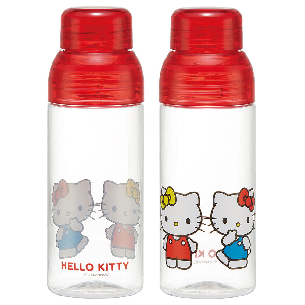 BACKYARD FAMILY「スケーター 水筒 透明 ボトル 通販 skater PSPR5MC 480ml 約 500ml」|食器・キッチングッズ|レッド1