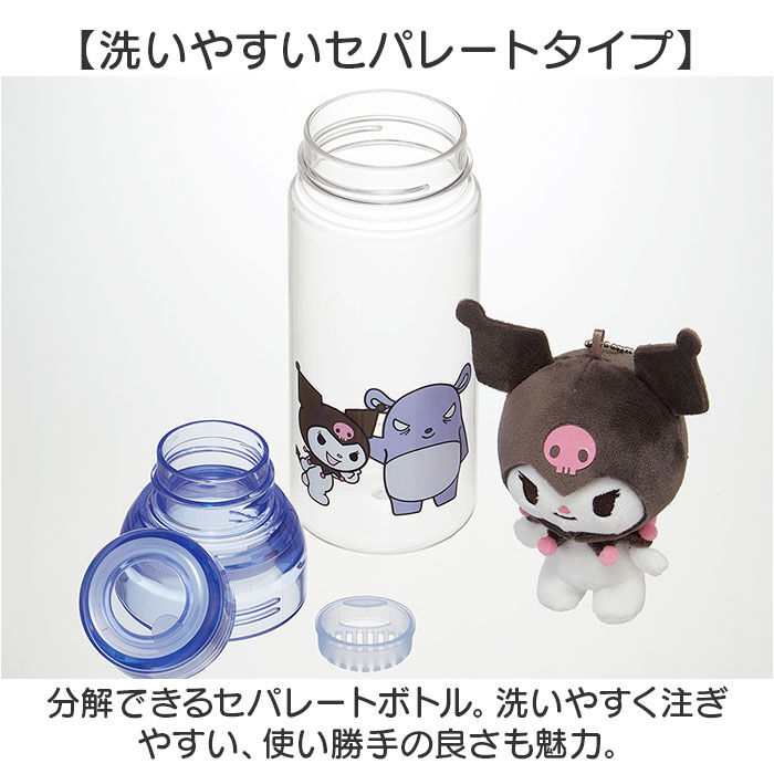 BACKYARD FAMILY「スケーター 水筒 透明 ボトル 通販 skater PSPR5MC 480ml 約 500ml」|食器・キッチングッズ|