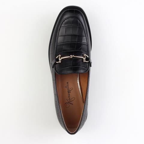 銀座かねまつ「LSFB2365SCPS1BLK 【本革】【WEB限定】ビットローファー」|パンプス|