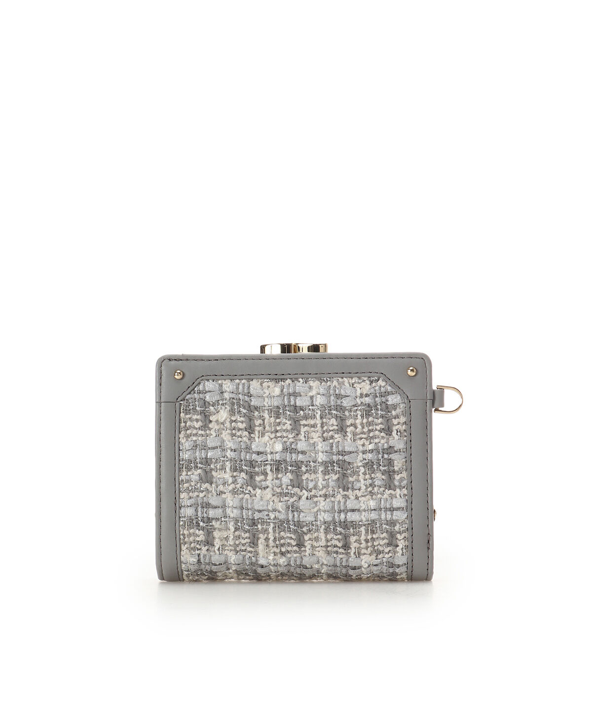 Samantha Thavasa「ファンシーツイード口金折財布」|財布|