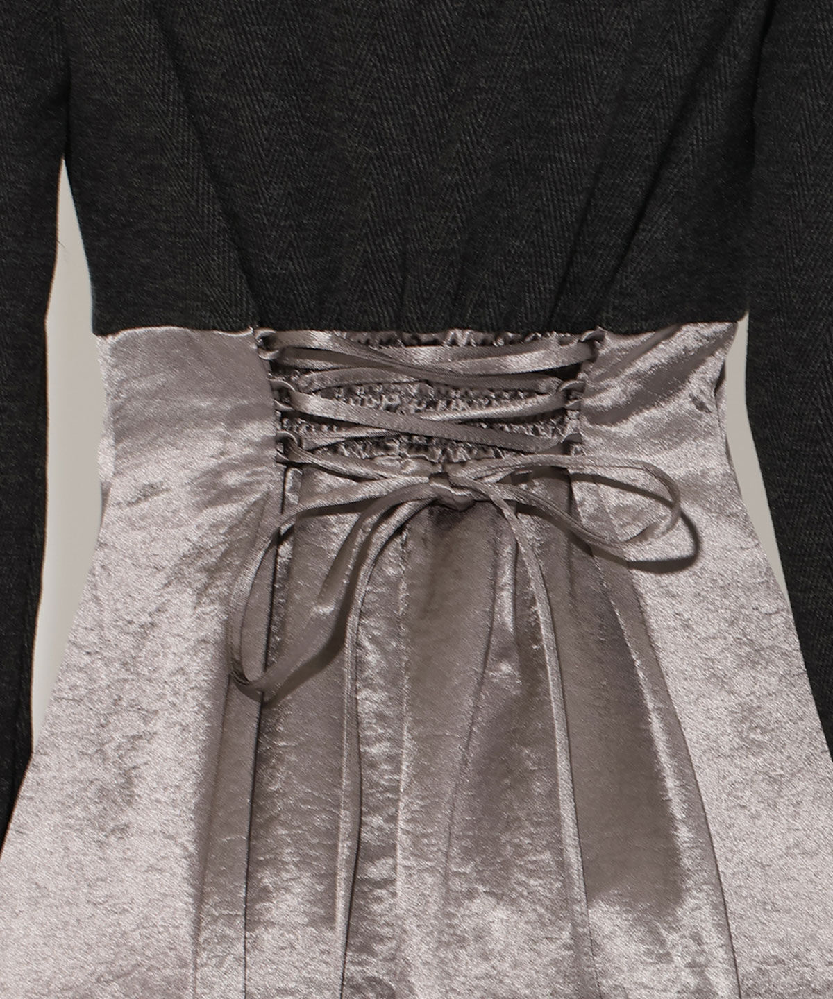 アンドクチュール「サテンドッキングワンピース」|ワンピース|