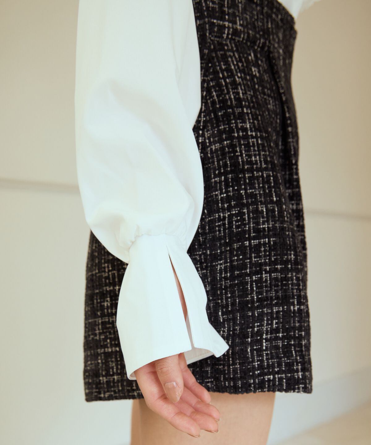 アンドクチュール「レースカラーブラウス」|シャツ・ブラウス|