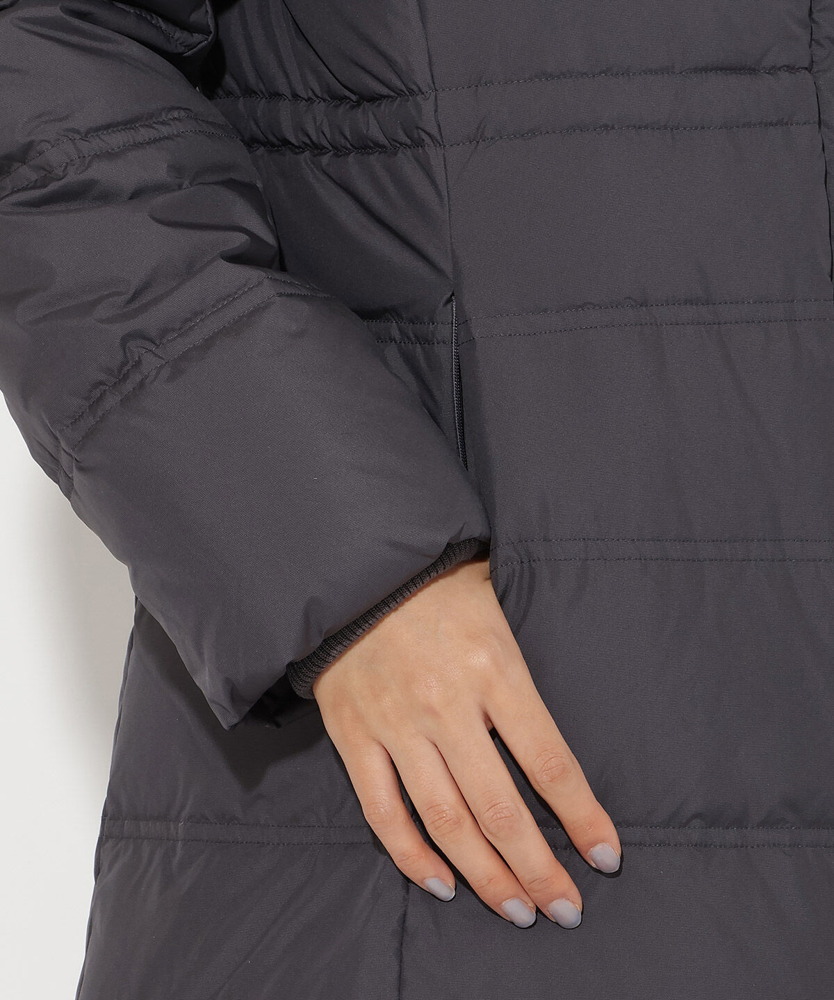 アンドクチュール「FOXファー付きプレミアムミドルロングダウン」|ダウン|