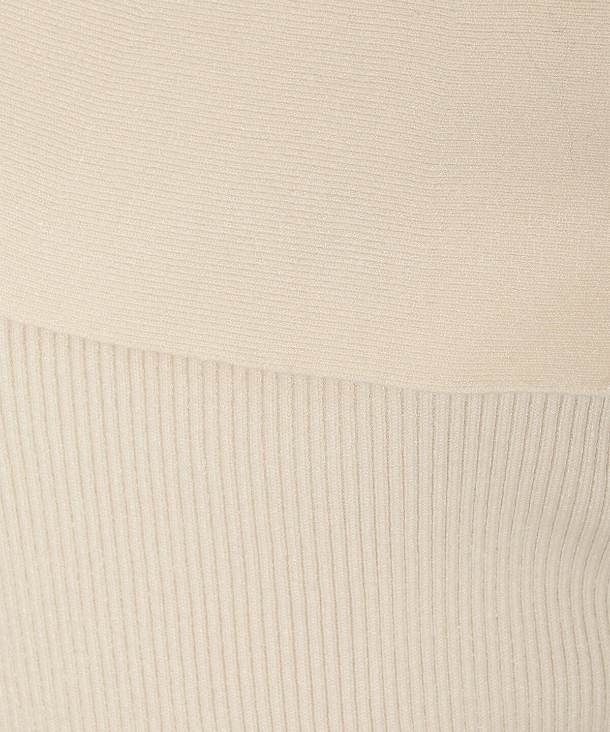 アンドクチュール「アシンメトリーカラーニットプルオーバー」|ニット・セーター|