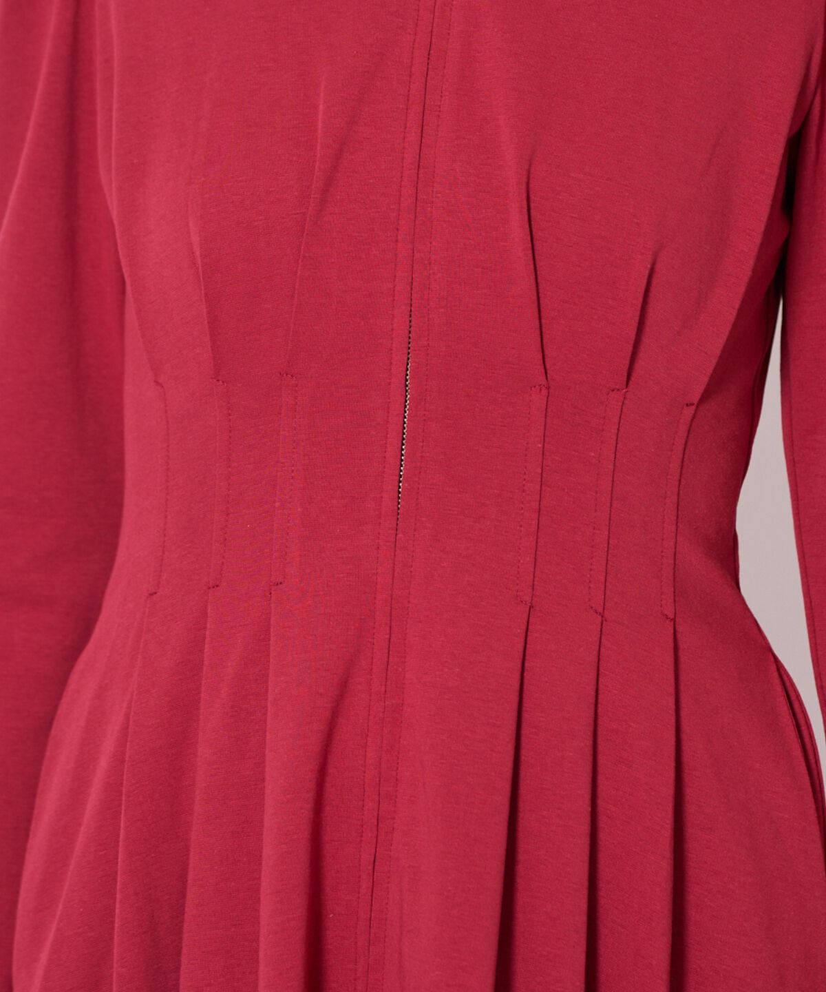 アンドクチュール「センターZIPワンピース」|ワンピース|