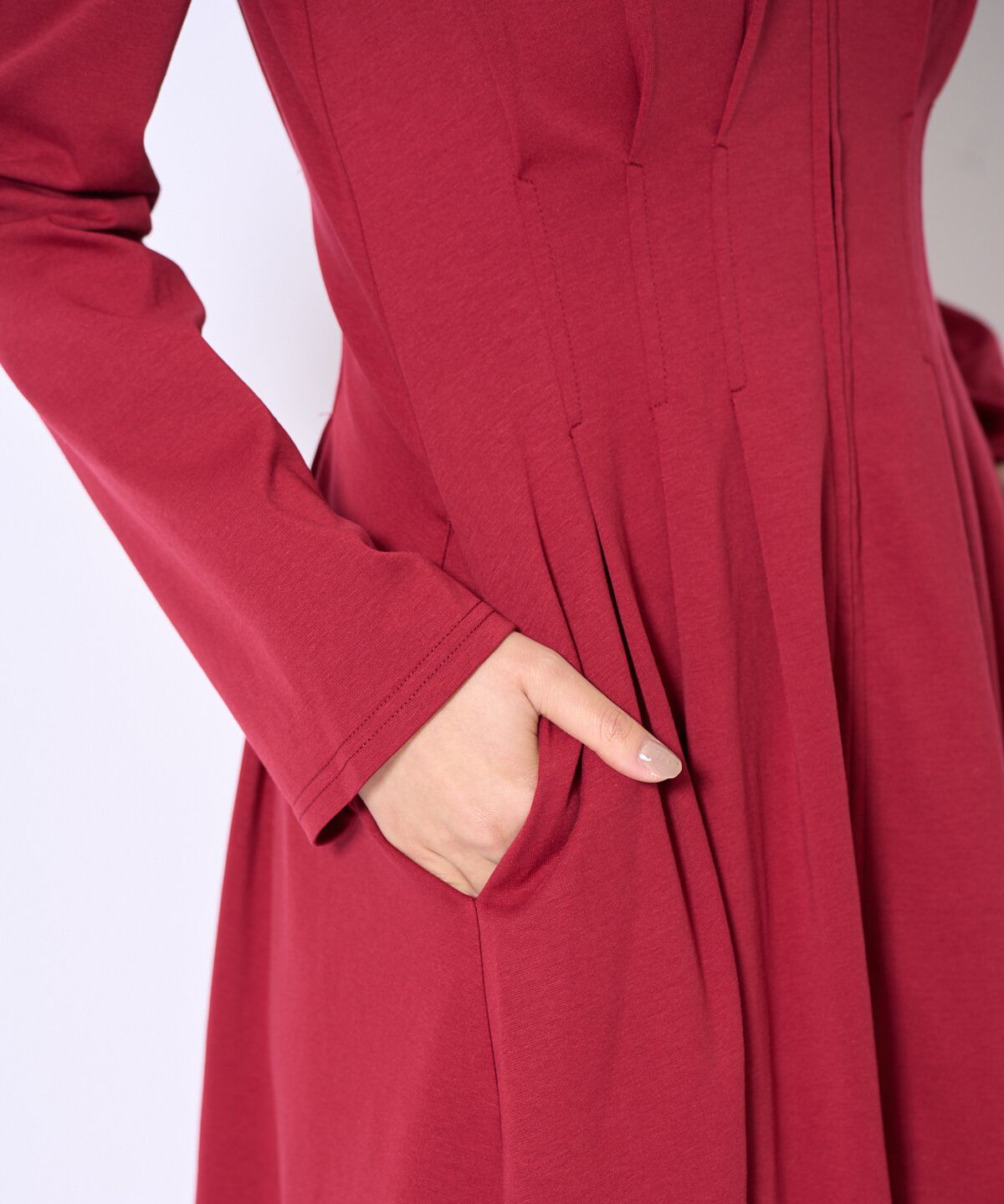 アンドクチュール「センターZIPワンピース」|ワンピース|