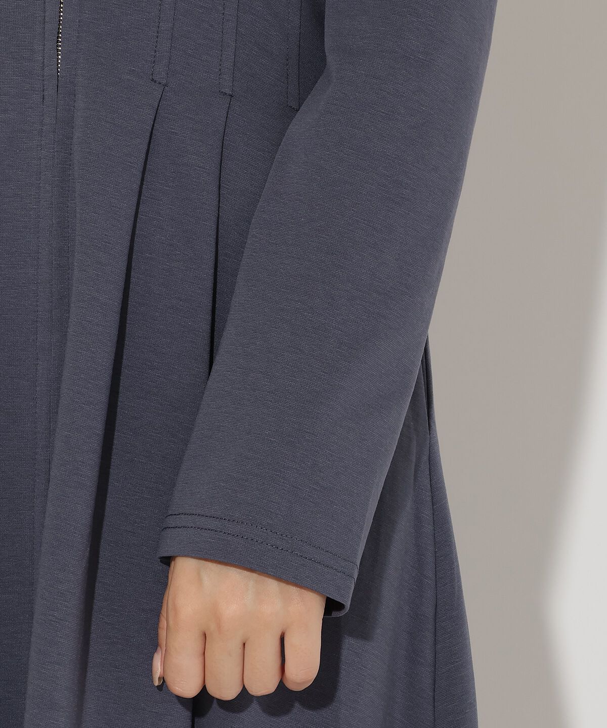 アンドクチュール「センターZIPワンピース」|ワンピース|