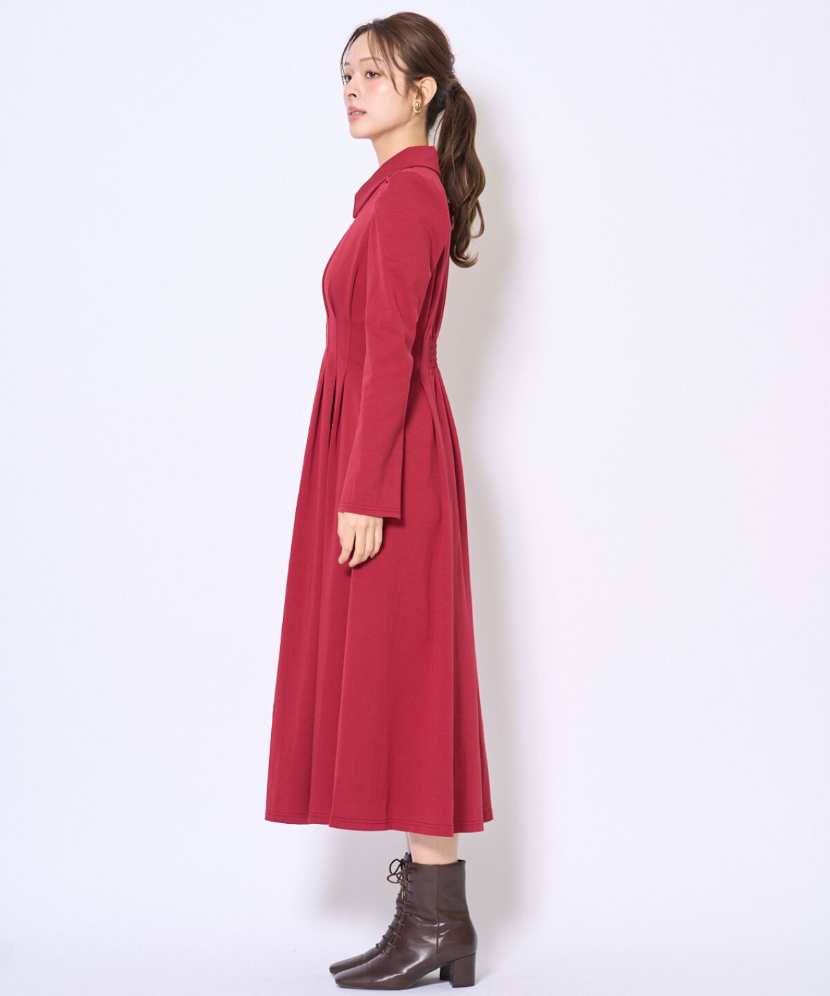 アンドクチュール「センターZIPワンピース」|ワンピース|