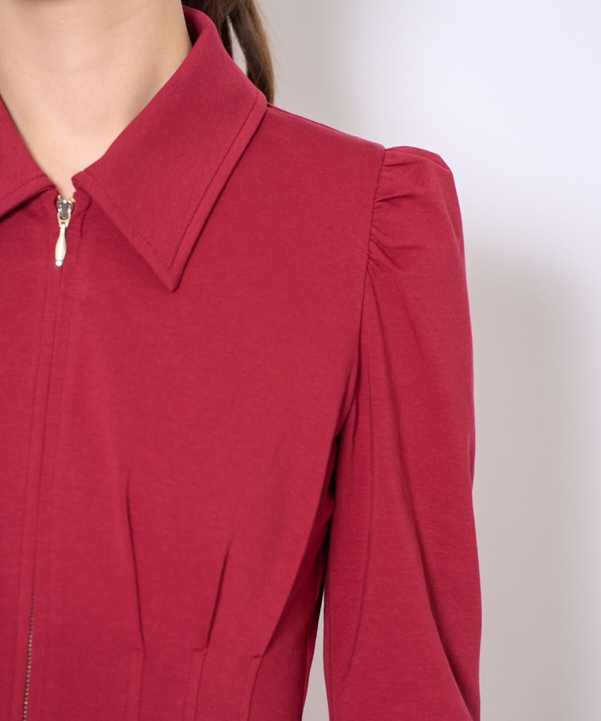 アンドクチュール「センターZIPワンピース」|ワンピース|