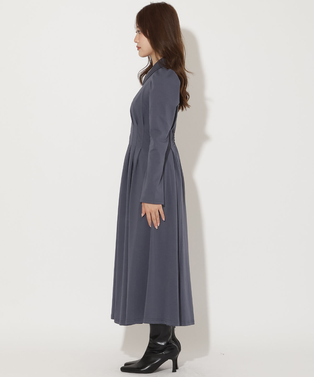 アンドクチュール「センターZIPワンピース」|ワンピース|