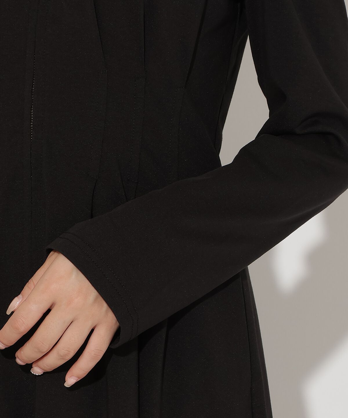 アンドクチュール「センターZIPワンピース」|ワンピース|