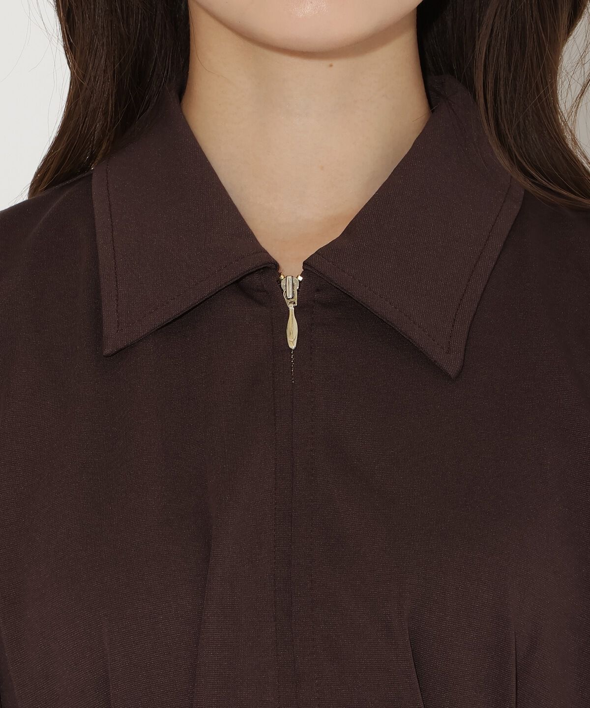 アンドクチュール「センターZIPワンピース」|ワンピース|