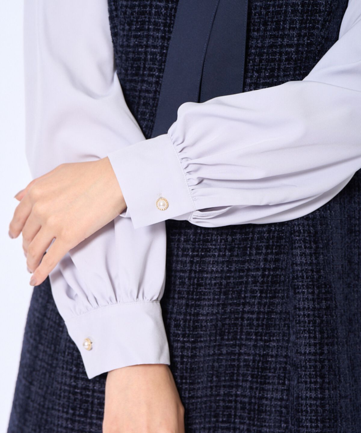 アンドクチュール「ボウタイミニワンピース」|ワンピース|