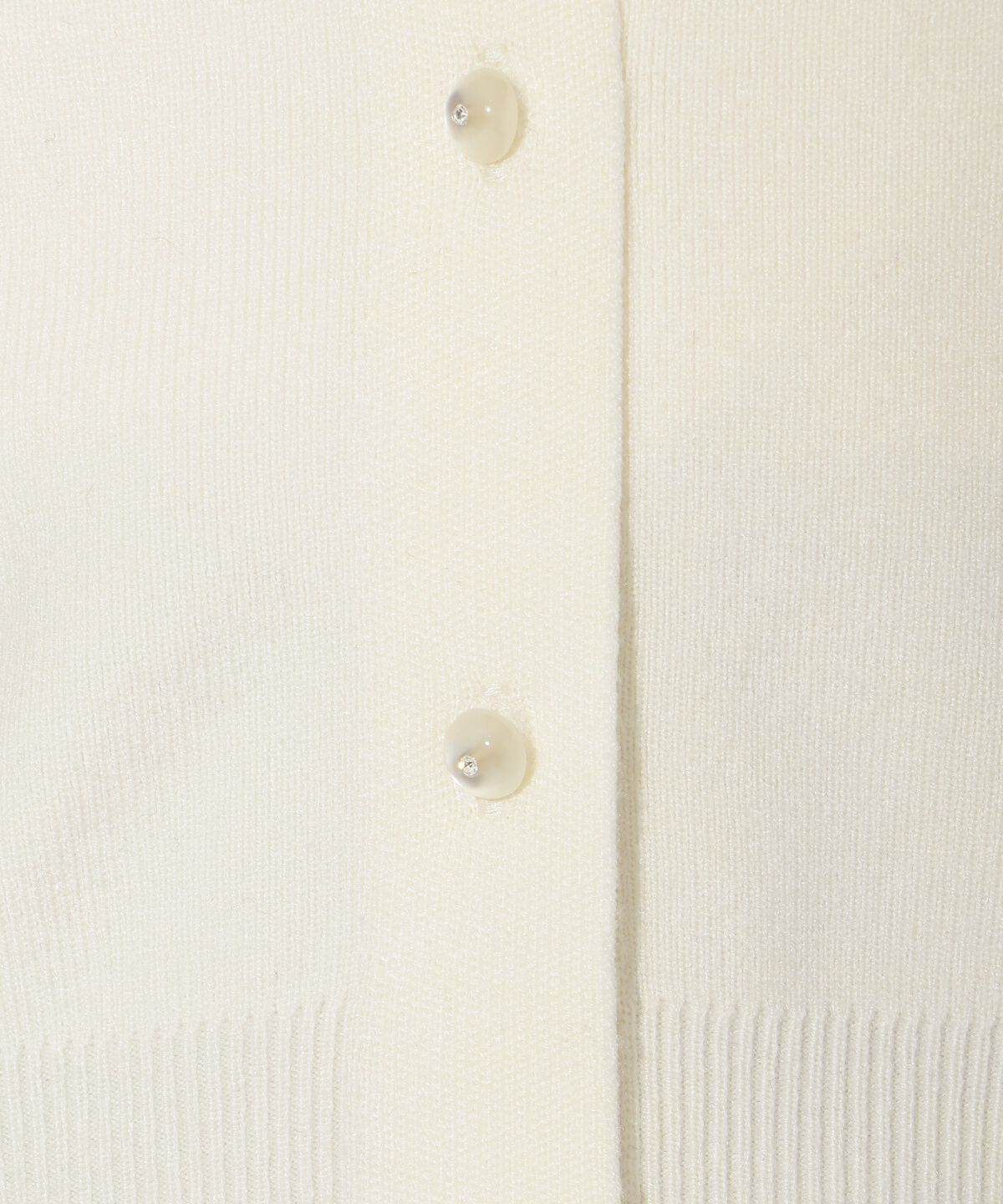 アンドクチュール「ビジュー&times;パールニットカーディガン」|カーディガン|