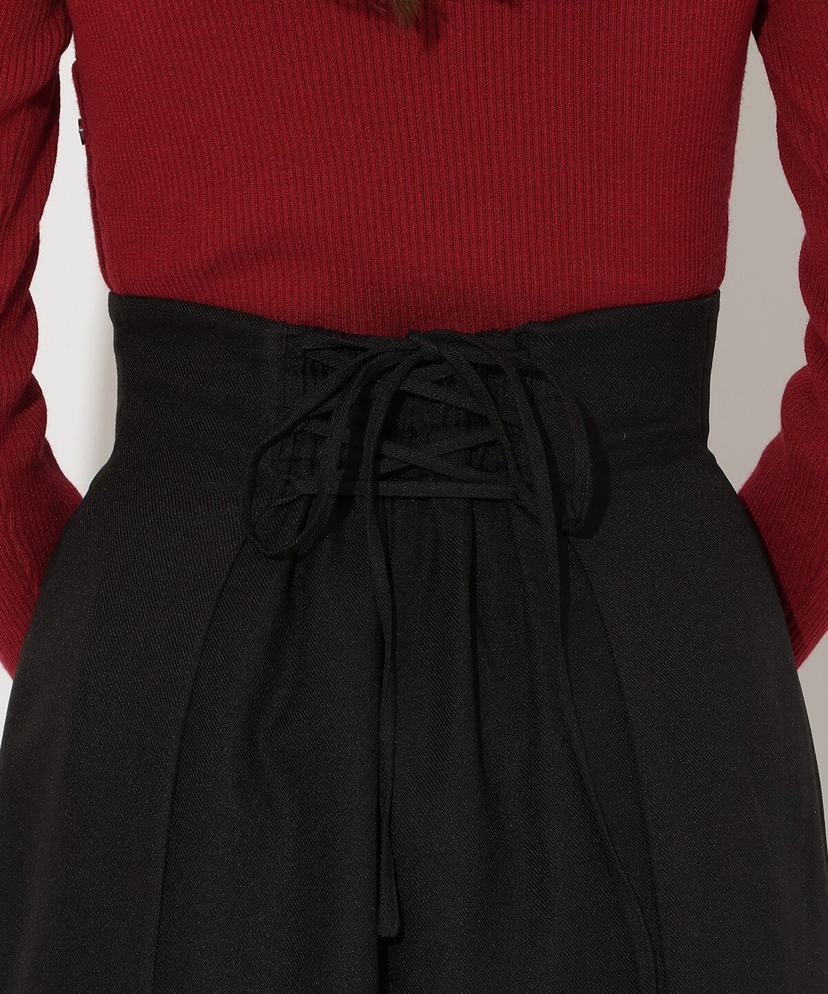 アンドクチュール「フロントZIPマーメイドスカート」|フレア|