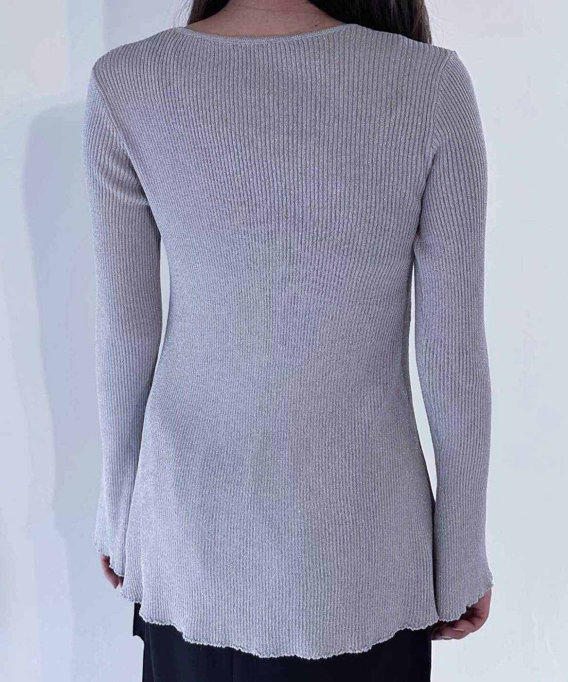 REDYAZEL「ラメシアーニットカーディガン」|カーディガン|