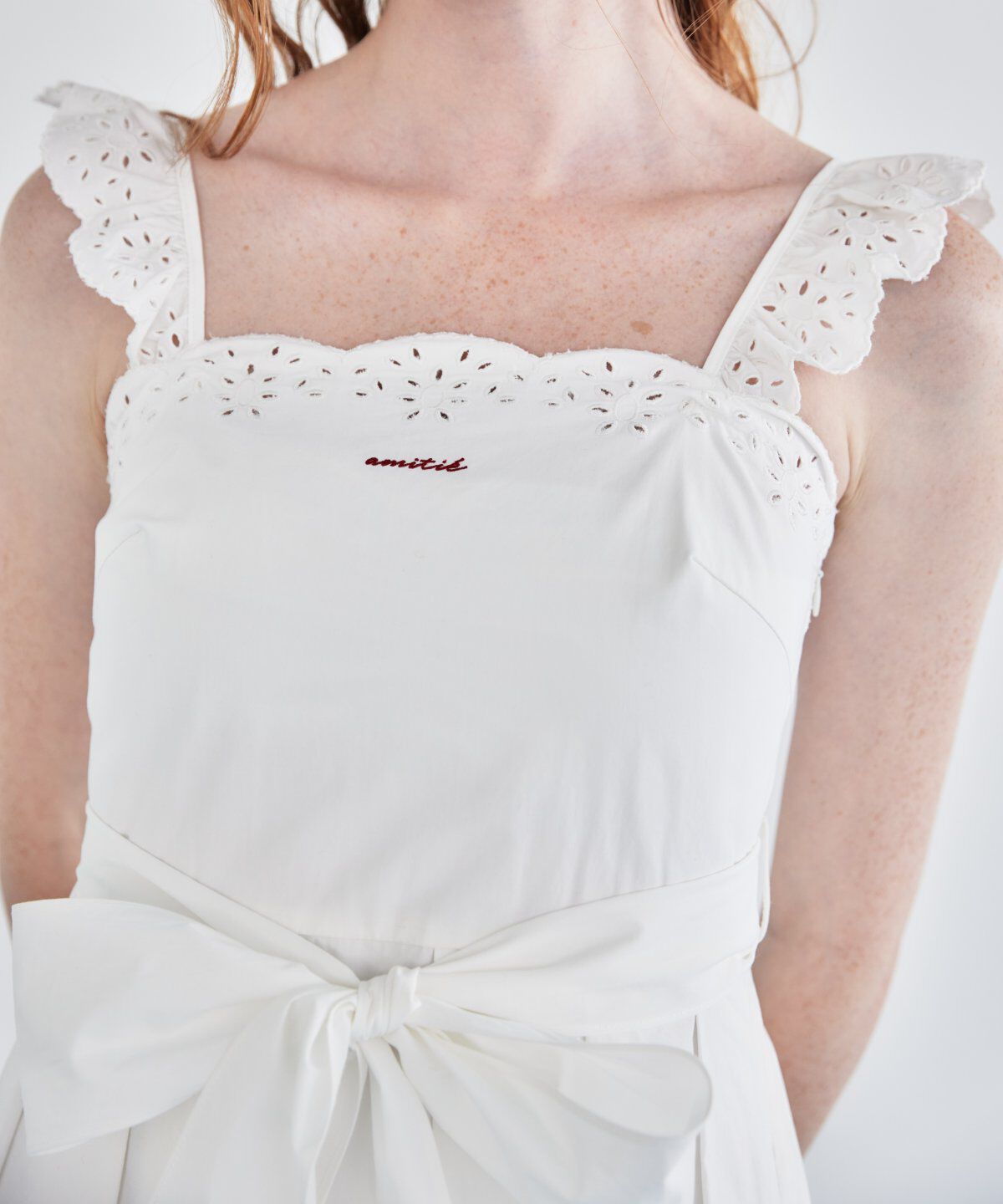 REDYAZEL「エンブロイダリーコットンワンピース」|ワンピース|