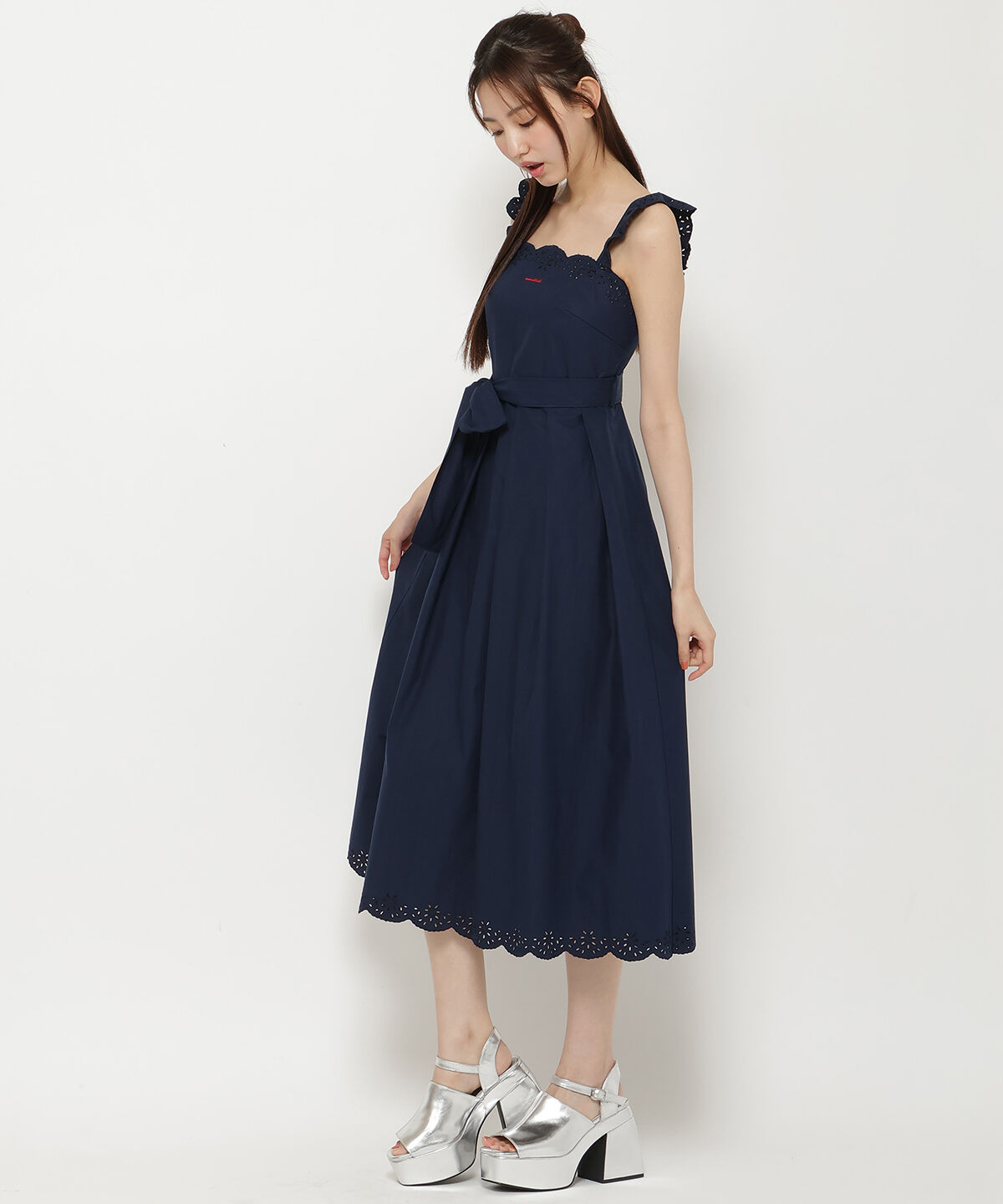 REDYAZEL「エンブロイダリーコットンワンピース」|ワンピース|