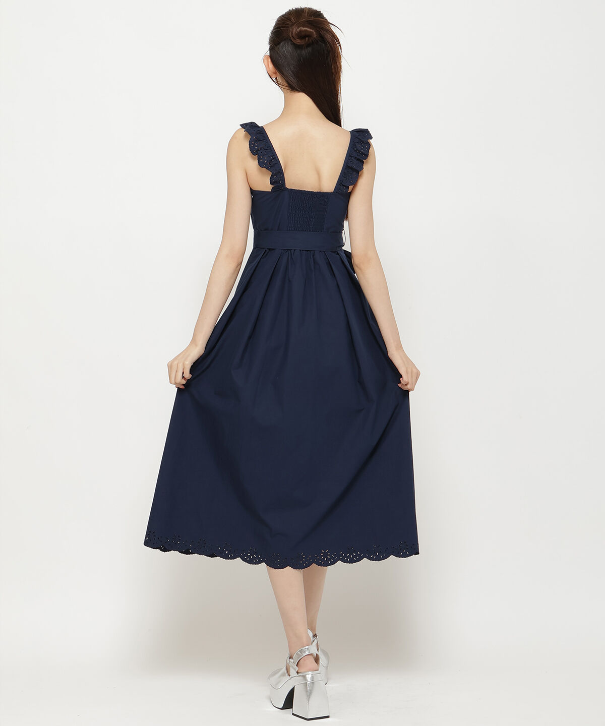 REDYAZEL「エンブロイダリーコットンワンピース」|ワンピース|