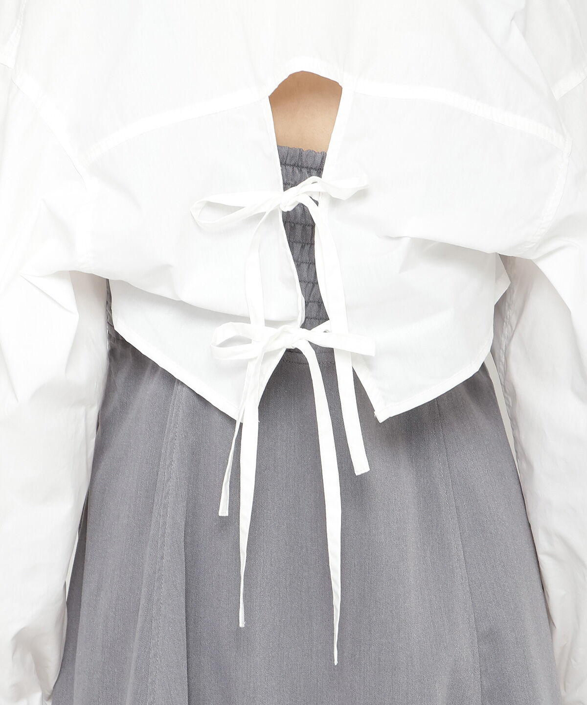 REDYAZEL「バックリボンシャツ＆キャミワンピセット」|ワンピース|