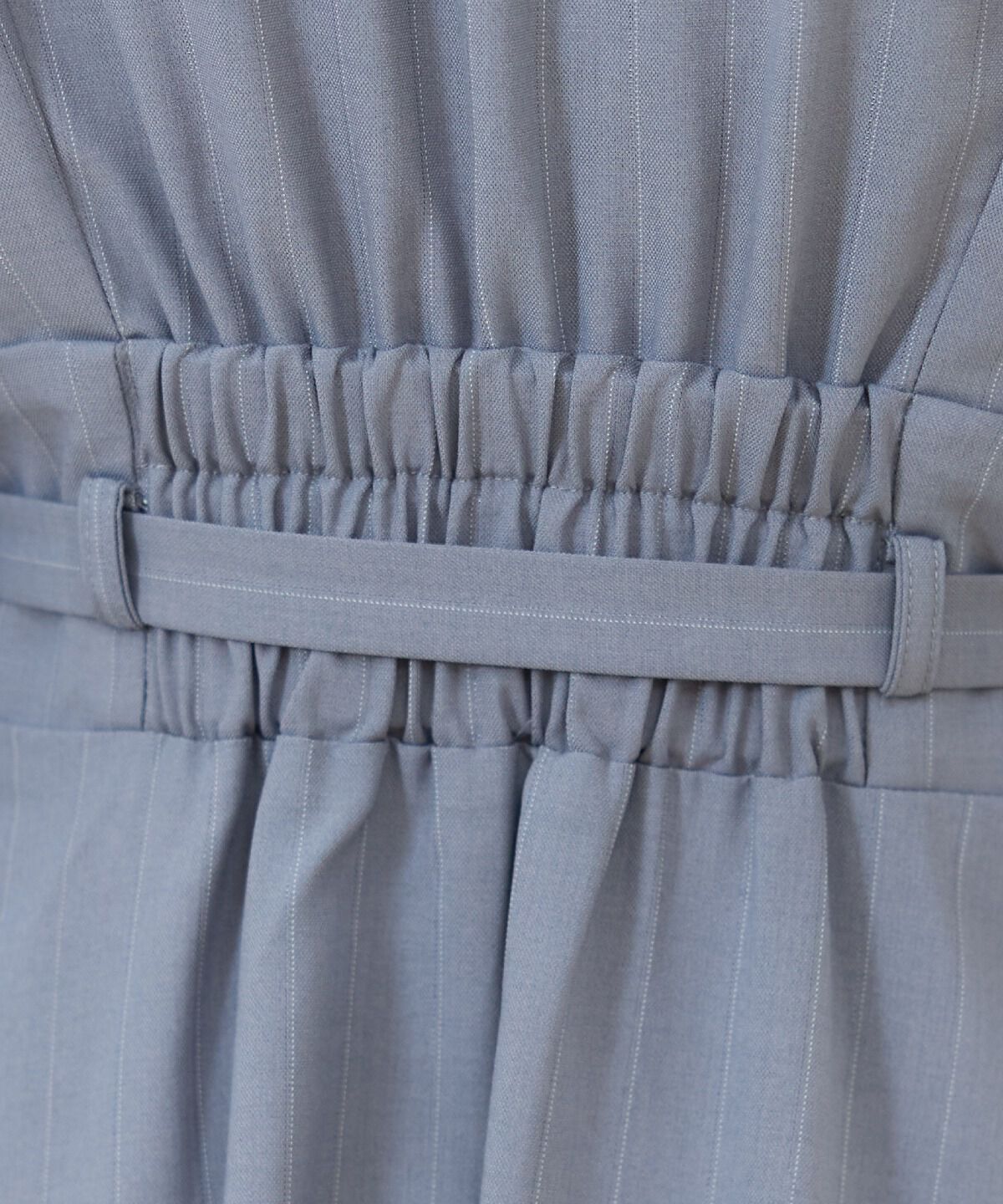 REDYAZEL「シャドーラメストライプシャツワンピース」|ワンピース|