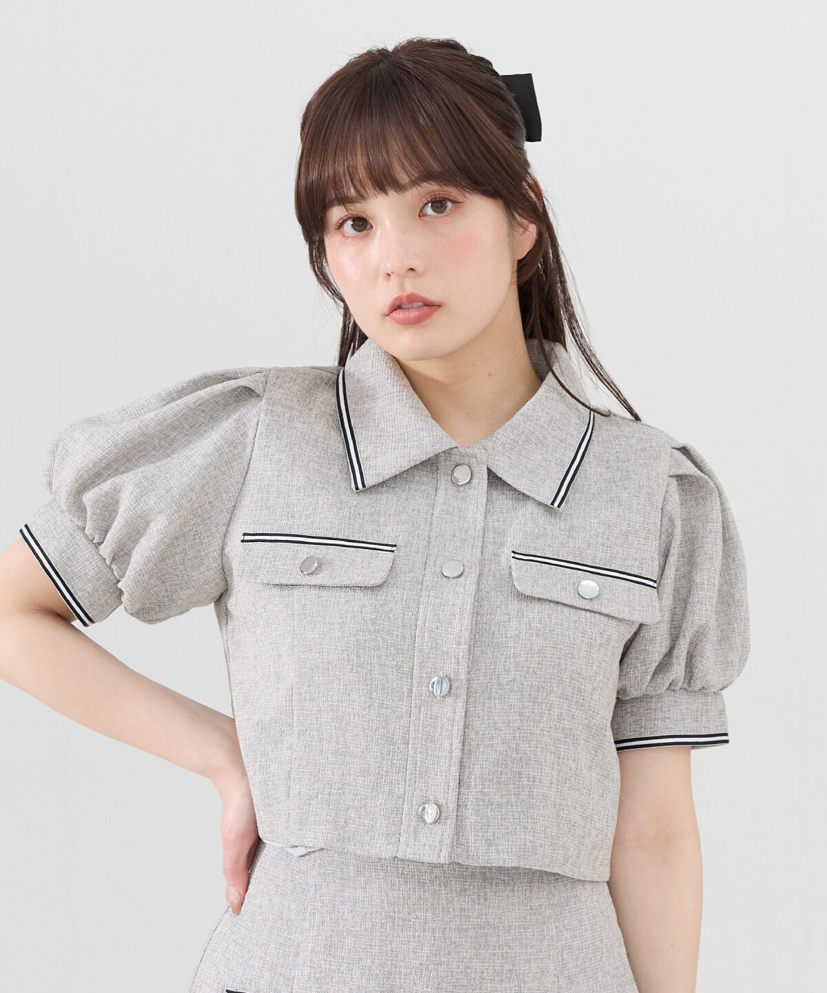 REDYAZEL「サマーツイードカジュアルセットアップ」|ワンピース|