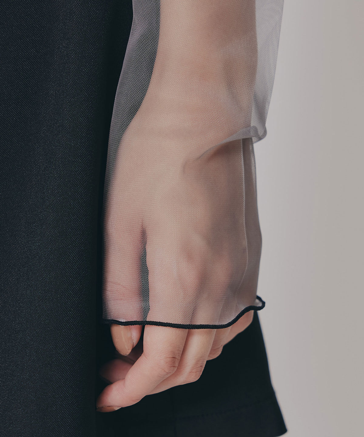 REDYAZEL「バイカラーメロウチュールトップス&times;ベアトップ」|Tシャツ・カットソー|