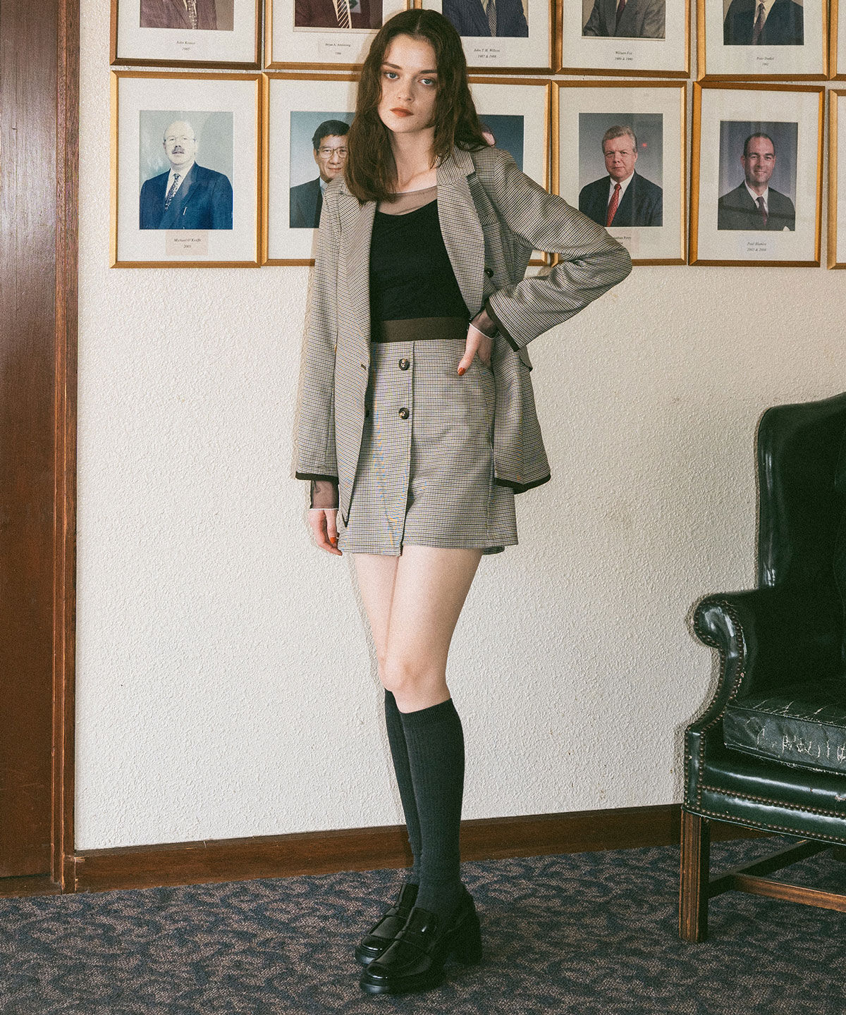 REDYAZEL「バイカラーメロウチュールトップス&times;ベアトップ」|Tシャツ・カットソー|