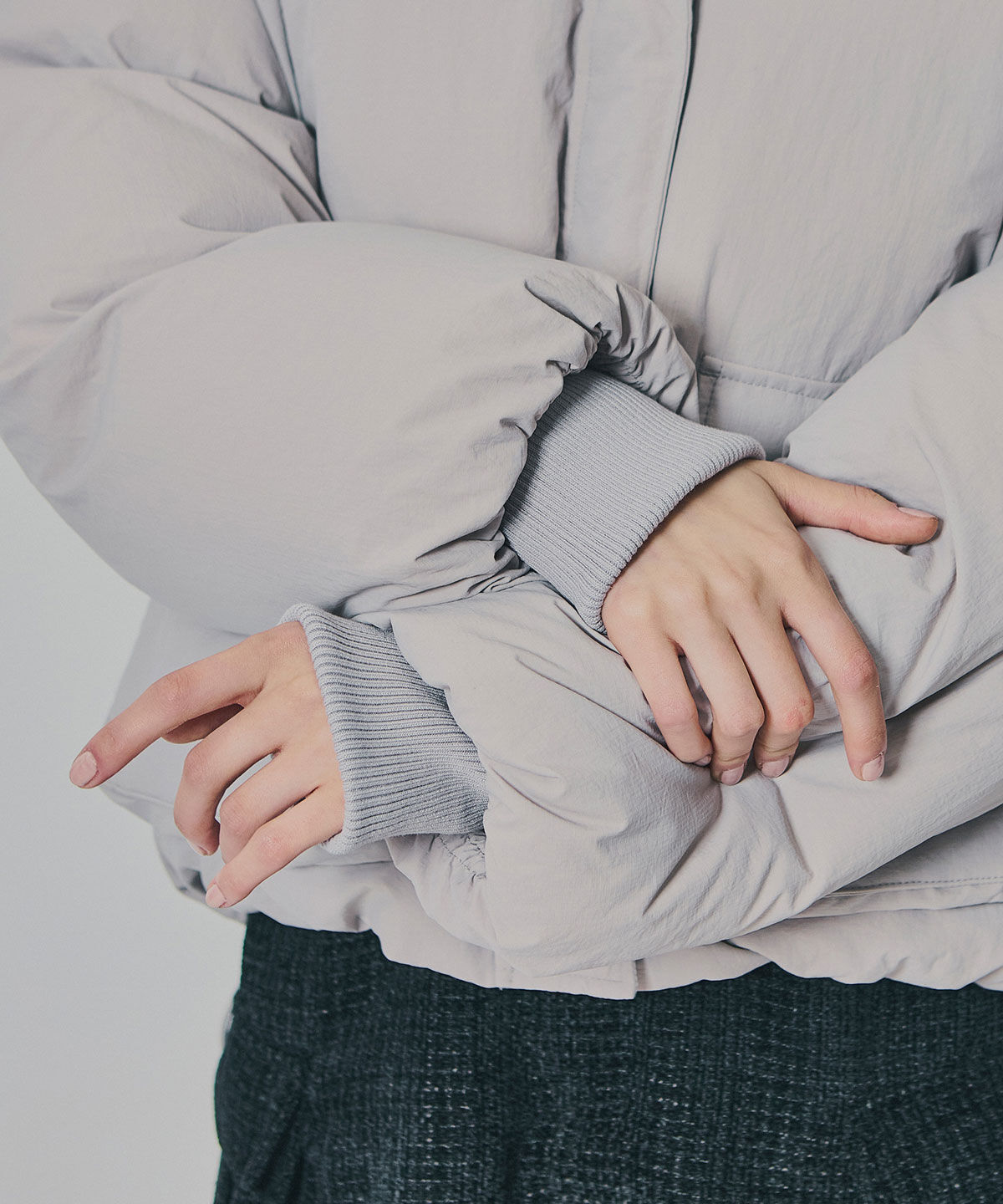 REDYAZEL「フラップポケットファイバーダウンジャケット」|ダウン|