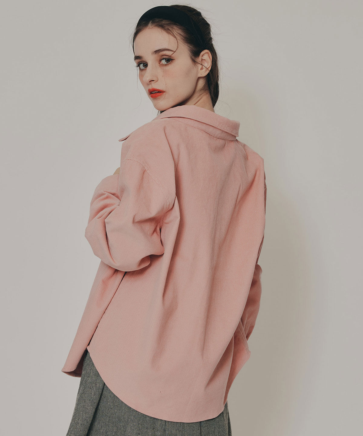 REDYAZEL「ロゴワッペンオーバーシャツ」|シャツ・ブラウス|